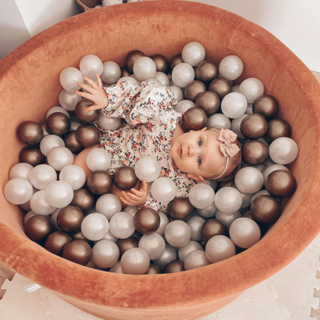 Canyon Clay ballenbak 90 x 30 cm met 200 stevige ballen – ideaal voor eindeloos speelplezier