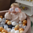 Soft Velvet Ball Pit 300 Balls | Dark Beige | Luxury & safe