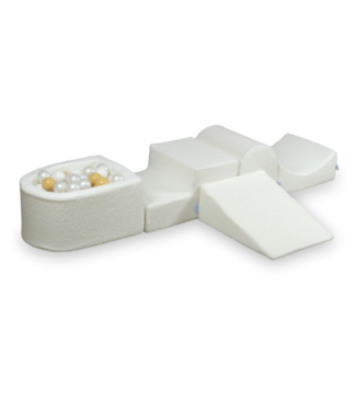Mimii Foam hindernisbaan met micro ballenbak | Teddystof