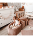 donker beige foam speelset voor peuters – zachte speelblokken