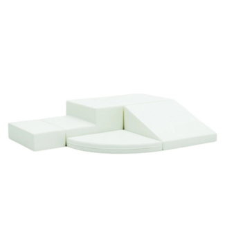 IGLU Softplay Foam blocks set Corner | White
