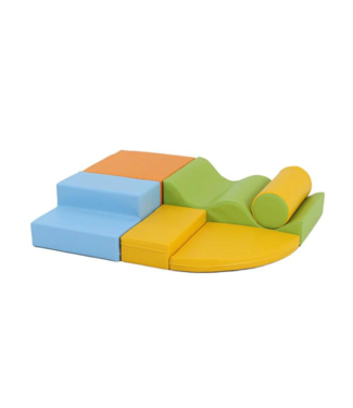 IGLU Softplay Foam blokken set Explorer | Lichte kleuren