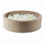 Donker beige velvet ballenbak 110 cm met 400 ballen – luxe & stijlvol speelplezier