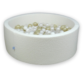 Mimii Ball Pit Teddy 500 Balls | White