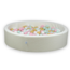 Soft white teddy ball pit – includes 600 balls for endless fun