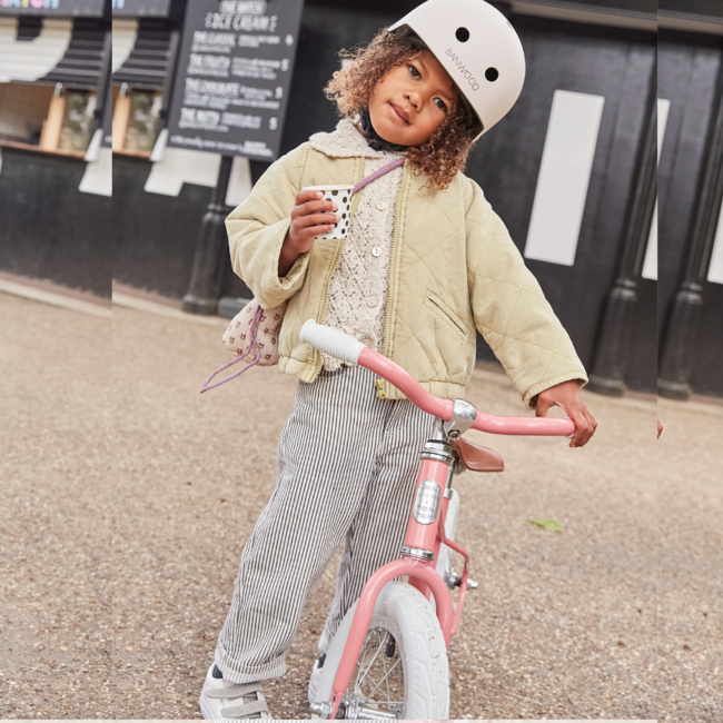 Vélo d’équilibre Iron 12 pouces rose – idéal pour les petits aventuriers