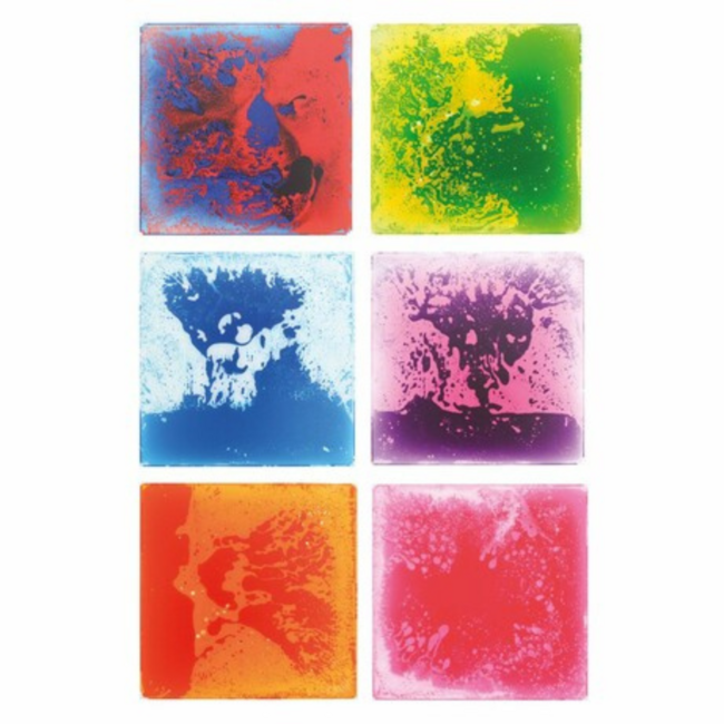 Dalles sensorielles et colorées pour stimuler la motricité, la reconnaissance des couleurs et le jeu imaginaire