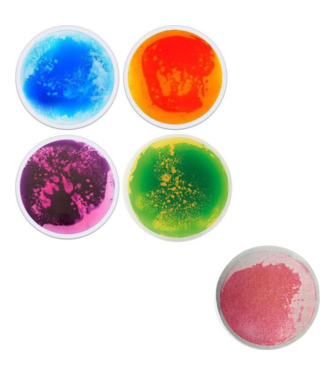 Eduplay Sensorische vloertegels rond | Set van 5