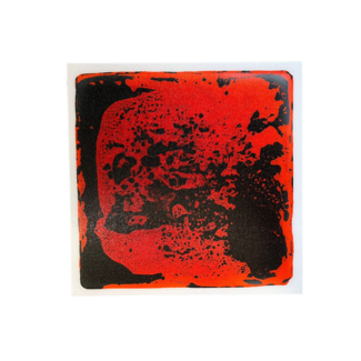 Union-Play Sensory floor tile | Red/black