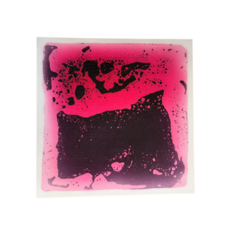Union-Play Sensorische vloertegel | Roze/zwart