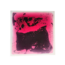 Pink and black sensory floor tile for active and imaginative play