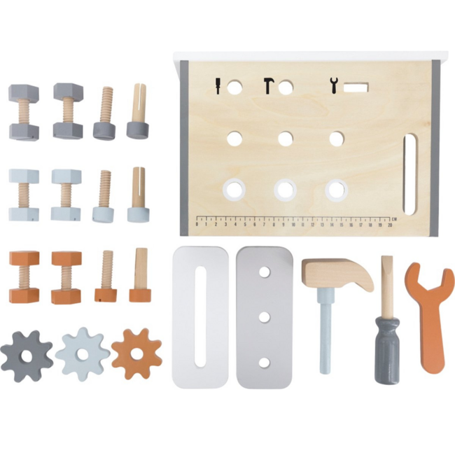 Établi compact en bois pour enfants – modèle de table