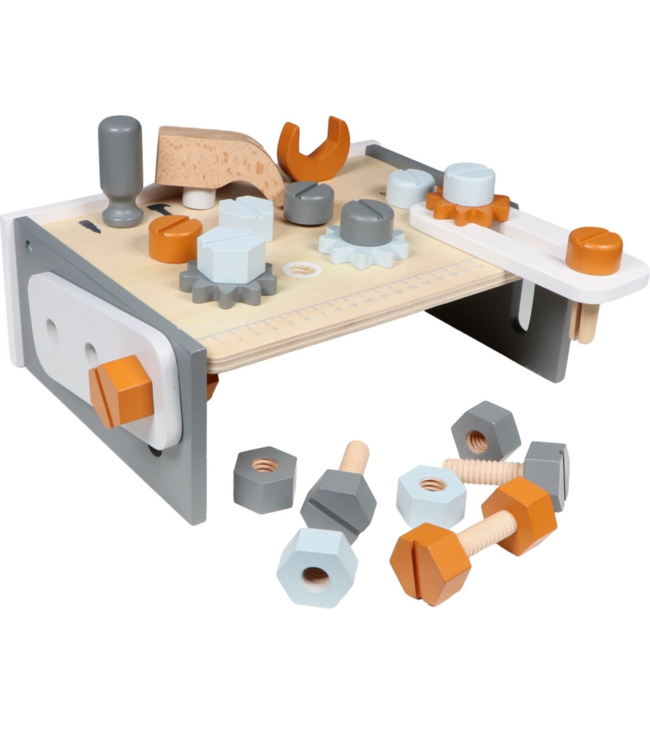 Compacte houten werkbank voor kinderen – tafelmodel