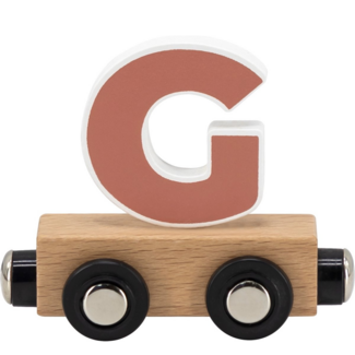 Tryco Houten lettertrein wagon | Letter G