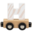 Tryco Houten lettertrein wagon | Letter H