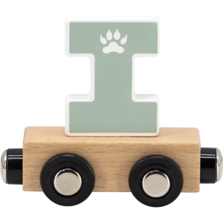 Tryco Houten lettertrein wagon | Letter I