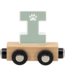 Tryco Houten lettertrein wagon | Letter I