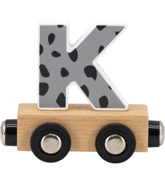 Tryco Houten lettertrein wagon  | Letter K