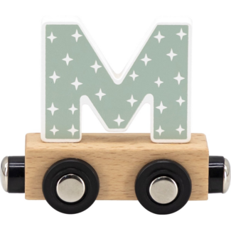 Tryco Holzwaggon Buchstabenzug | Buchstabe M