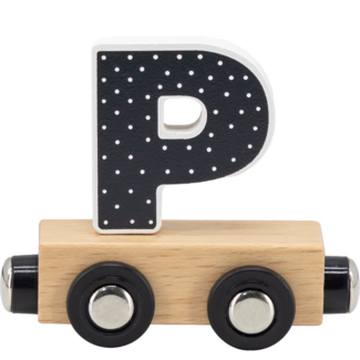 Tryco Houten lettertrein wagon  | Letter P