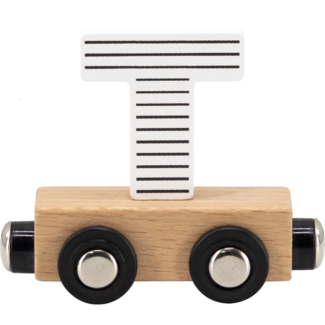 Tryco Wooden letter train | Letter T