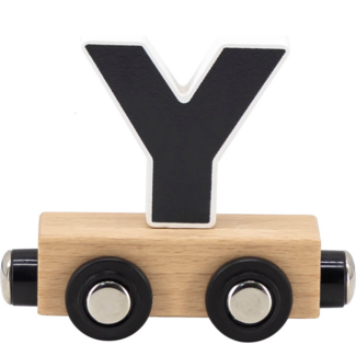 Tryco Houten lettertrein wagon  | Letter Y