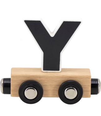 Tryco Houten lettertrein wagon  | Letter Y