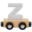 Tryco Houten lettertrein wagon  | Letter Z