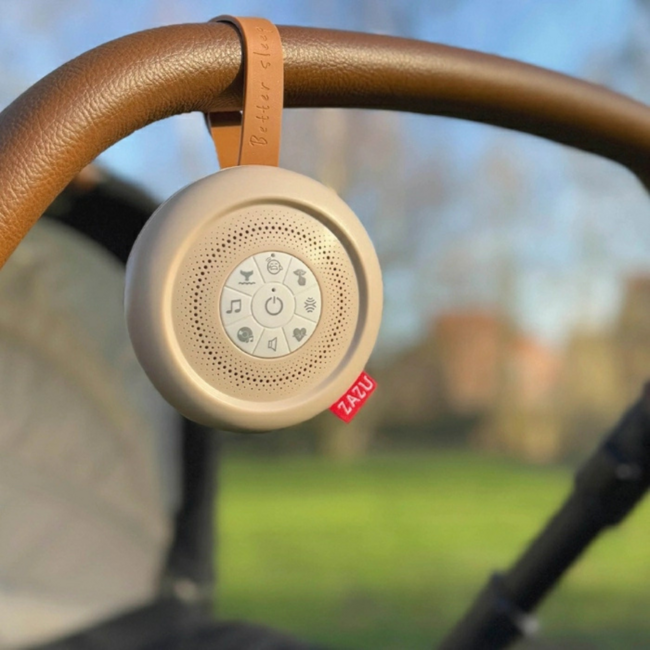 Suzy l’Apaisante deLuxe – Appareil sonore avec 14 sons apaisants et batterie longue durée | Beige