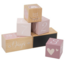 Label Label Blocs Jalons en Bois | Rose