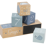 Label Label Wooden Milestone Blocks | Blue