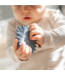 Bijtspeelgoed in de vorm van een zonnebloem – Blauw siliconen bijtspeeltje voor baby’s