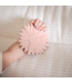 Bijtspeelgoed zonnebloem in roze – zacht siliconen bijtspeeltje voor baby’s