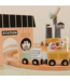 Houten treinbaan voor kinderen – Basisset met rails, trein en accessoires