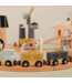 Houten treinbaan voor kinderen – Basisset met rails, trein en accessoires