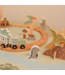 Houten treinbaan voor kinderen – Basisset met rails, trein en accessoires