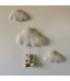 Little Joya Wanddecoratie wolkenset met beertje op schommel | 3-delig