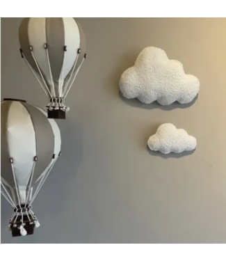 Little Joya Wanddecoratie wolkenset  | 2-delig
