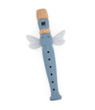 Label Label Houten fluit | Blauw Label Label Houten fluit | Blauw