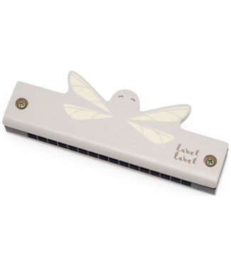 Label Label Houten mondharmonica | Nougat Label Label Houten mondharmonica | Nougat