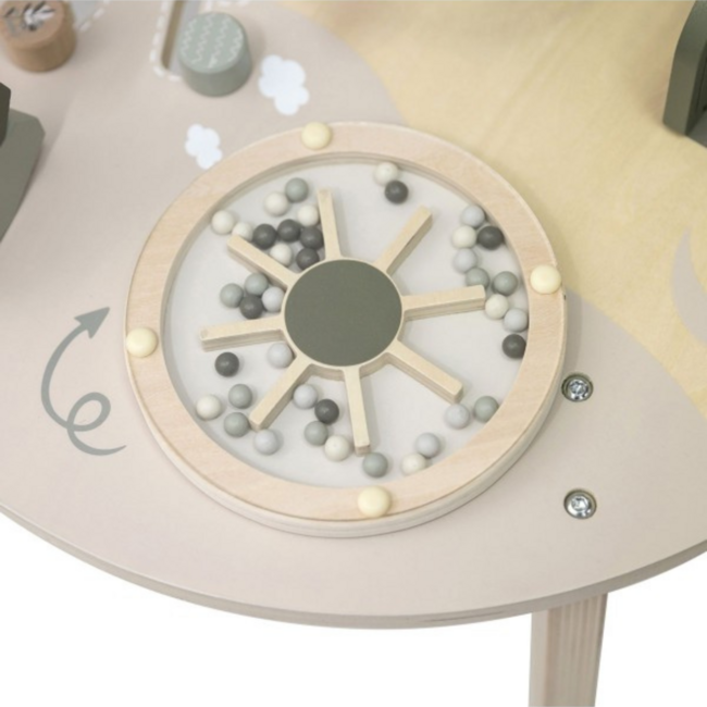 Table d’activité Olive – apprendre et jouer en un