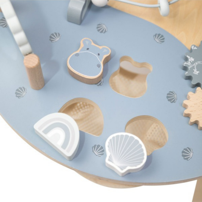 Activiteitentafel Blauw – spelenderwijs leren en ontdekken