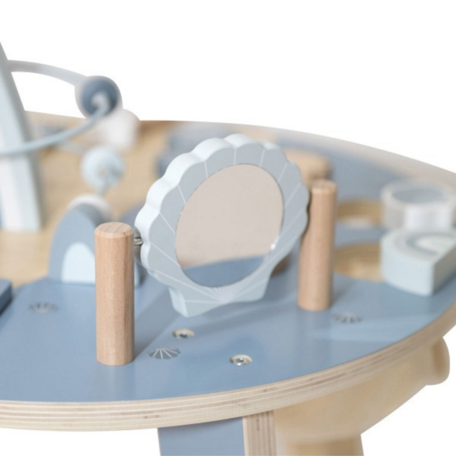 Table d’activités Bleu – apprendre et découvrir en jouant