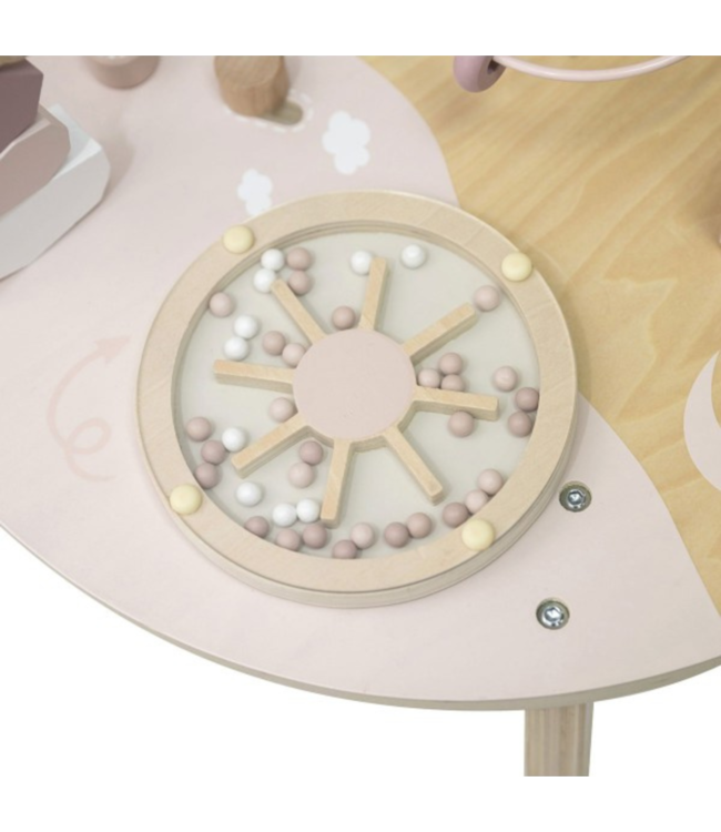 Activiteitentafel Roze – stimuleert spelend leren en ontdekken