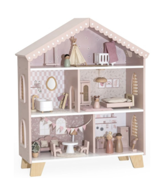 Label Label Poppenhuis | Roze