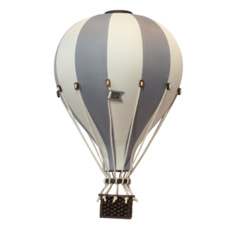 Super Balloon Decorative Hot Air Balloon | Beige/Grey