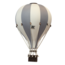 Super Balloon Decoratieve luchtballon maat S | Beige/Grijs