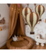 Decoratieve luchtballon maat M in beige en bruin – charmante kinderkamerdecoratie