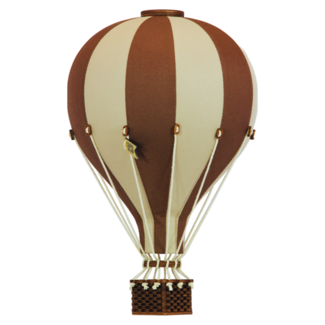 Super Balloon Decorative Hot Air Balloon Size S | Beige/Brown