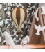 Decoratieve luchtballon maat S in beige en bruin – sfeervolle en dromerige wanddecoratie voor de kinderkamer